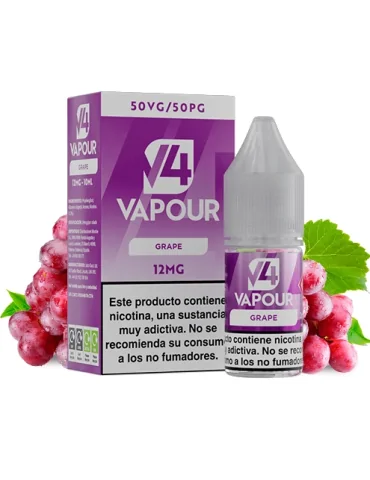 V4 Vapour Grape 10ml 12mg E-liquid