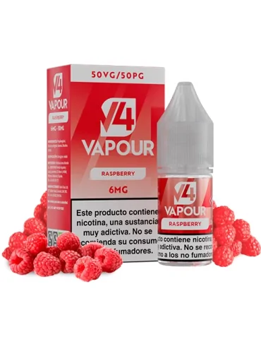V4 Vapour Raspberry 10ml 6mg E-liquid