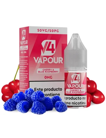 V4 Vapour Cherry Blue Raspberry 10ml 0mg E-liquid
