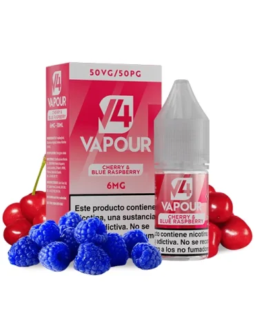 V4 Vapour Cherry Blue Raspberry 10ml 6mg E-liquid