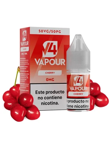 V4 Vapour Cherry 10ml 0mg E-liquid