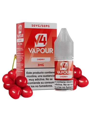 V4 Vapour Cherry 10ml 3mg E-liquid