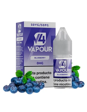 V4 Vapour Blueberry 10ml 0mg E-liquid