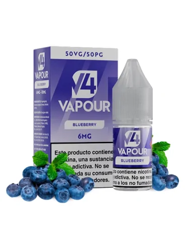 V4 Vapour Blueberry 10ml 6mg E-liquid