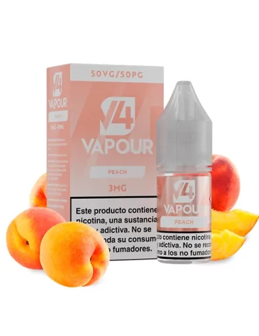 V4 Vapour Peach 10ml 3mg E-liquid