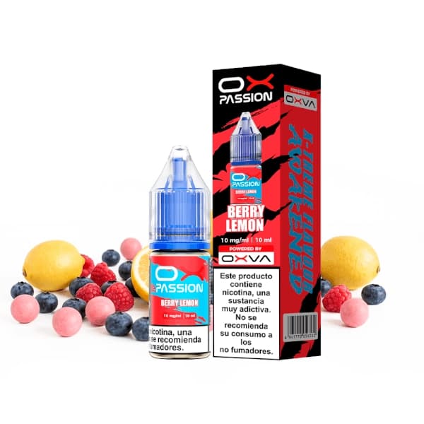 Oxva Ox Passion Nic Salts Berry Lemon 10mg 10ml E liquid