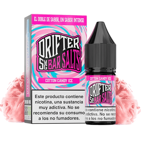 Juice Sauz Drifter Bar Cotton Candy Nic Salt 5mg 10ml E liquid