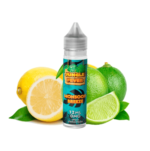 10mg Jungle Fever Monsoon Breeze NicSalt 60ml Prefilled E-liquids