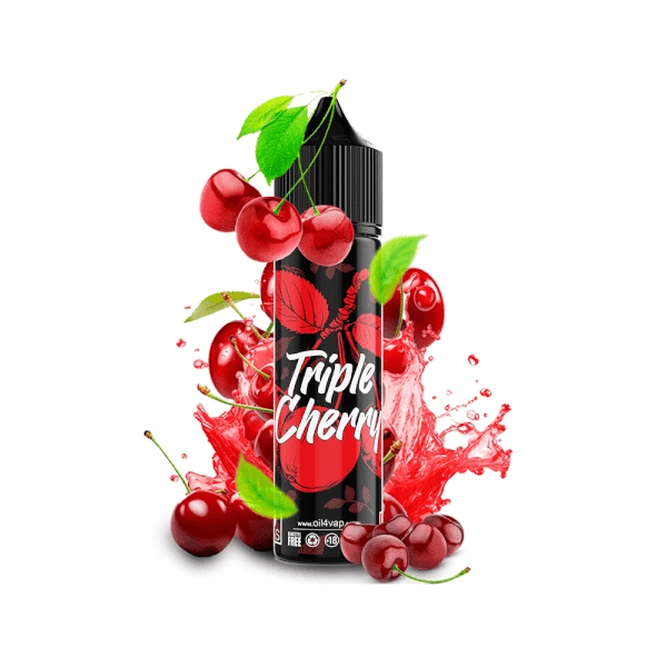 Oil4vap NicSalt Triple Cherry 20mg 60ml Prefilled E-liquids