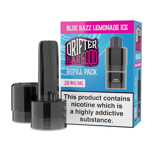 Drifter Bar Blue Razz Lemonade Ice 20mg 6000puffs Prefilled Pods