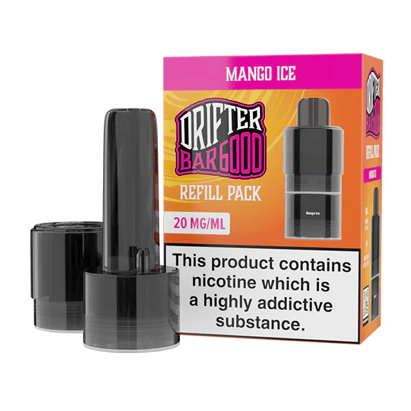 Drifter Bar Mango Ice 20mg 6000puffs Prefilled Pods