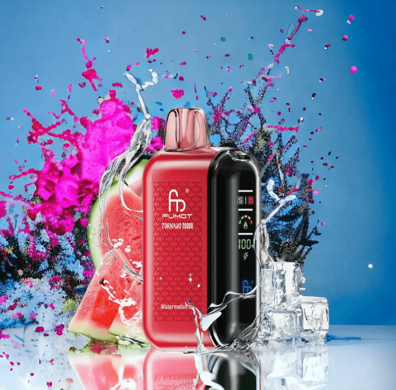 Tornado Watermelon Ice 20000 puffs 20mg - RandM Disposable Vape