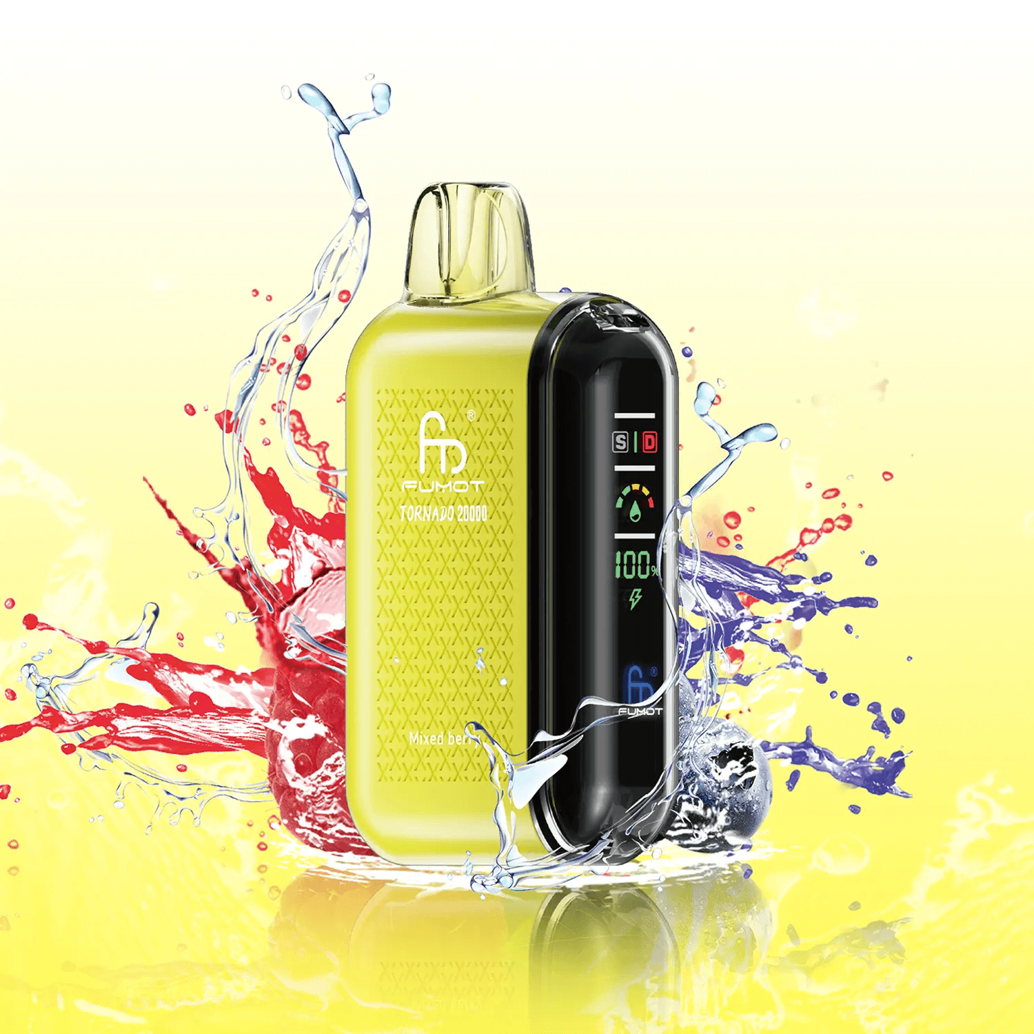 Tornado Mixed Berry 20000 puffs 20mg - RandM Disposable Vape