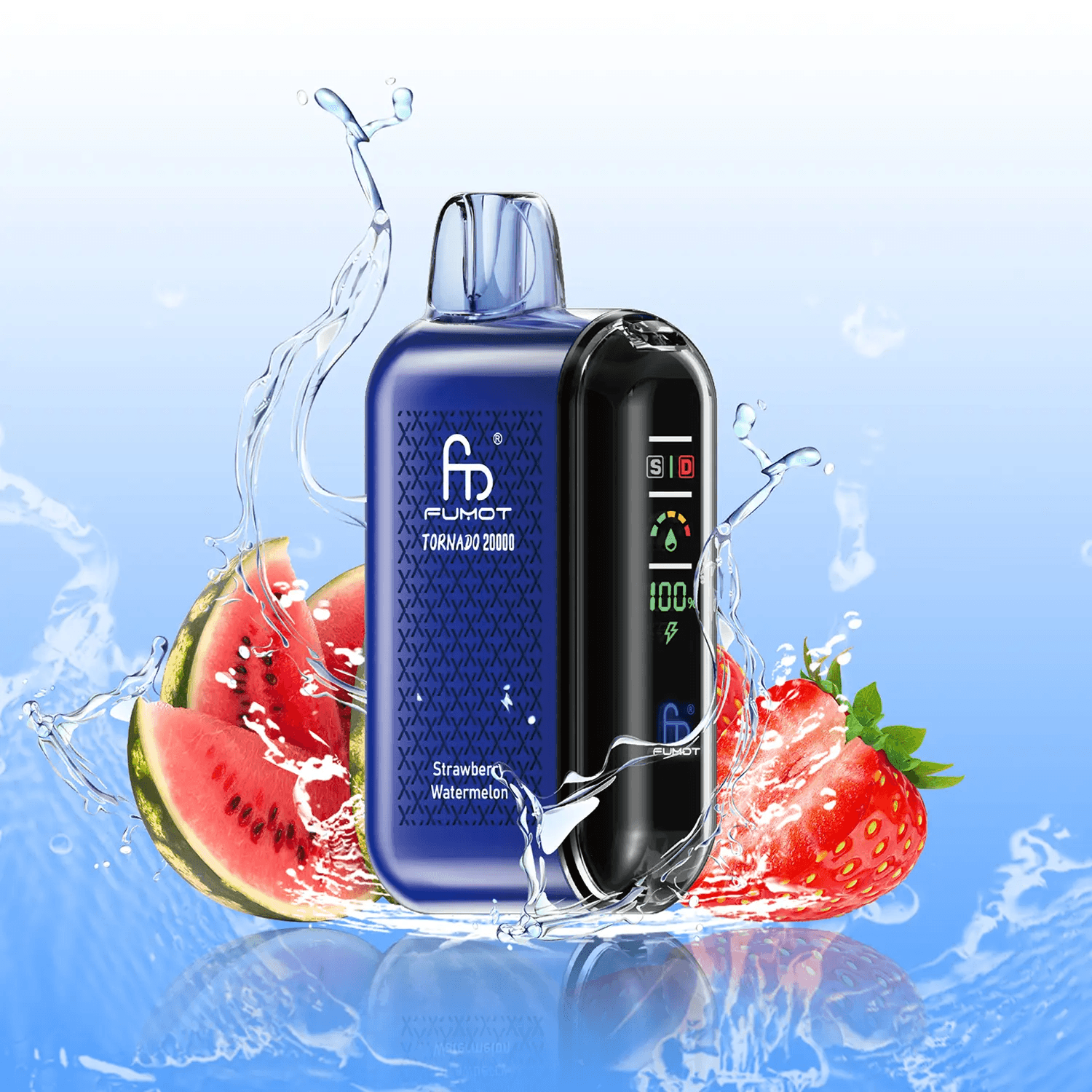 Tornado Strawberry Watermelon 20000 puffs 20mg - RandM Disposable Vape
