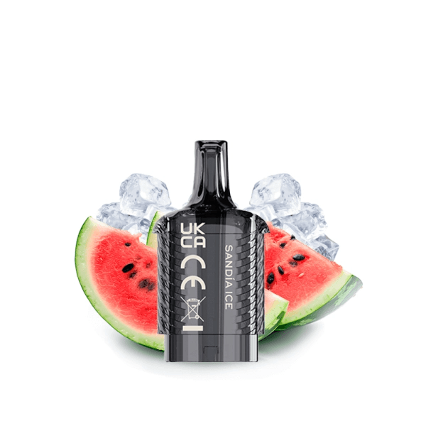 Vozol Vista Plug 2+10 Prefilled Pod Sandia Ice 20mg 10000 puffs
