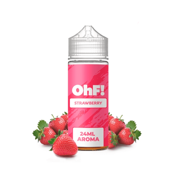 OhF! Strawberry 3mg 60/40 120ml Prefilled Nicotine E-liquid