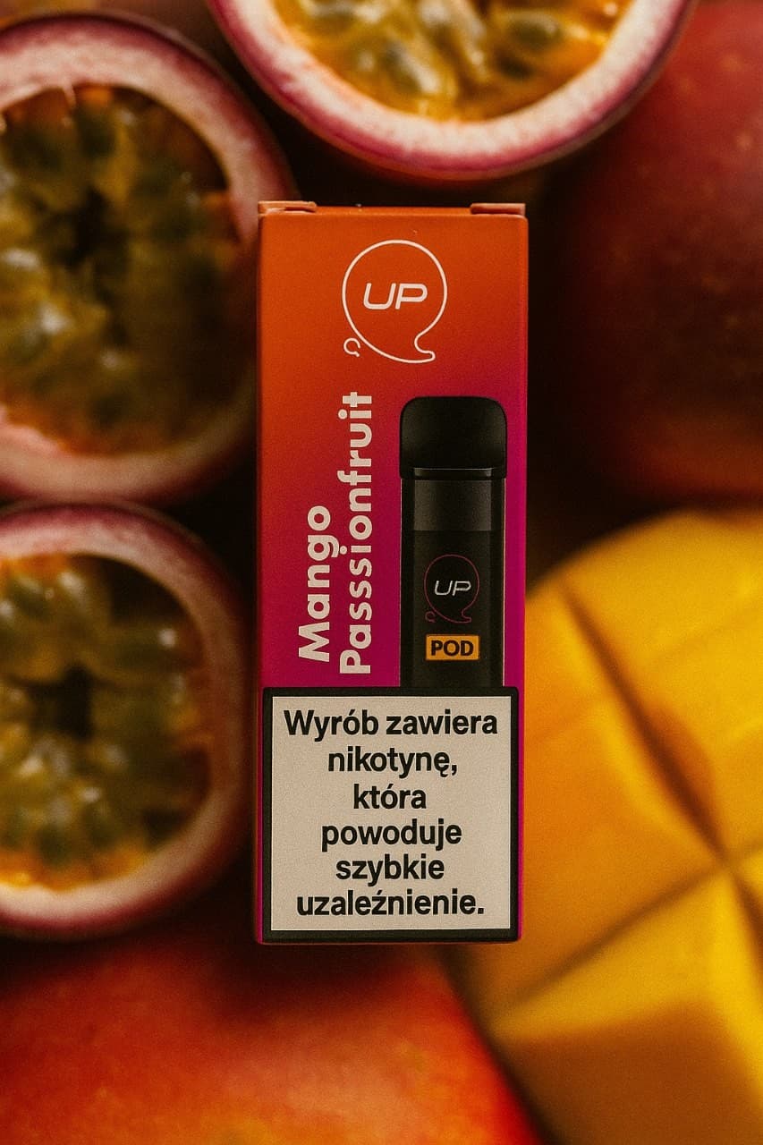 UP Pod Cartridge Mango Passionfruit 20mg 600puffs