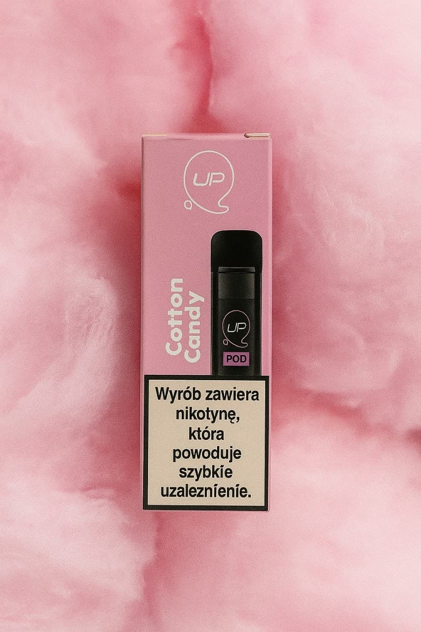 UP Pod Cartridge Cotton Candy 20mg 600puffs