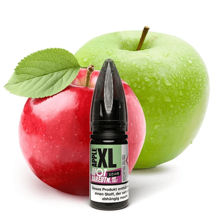 Riot Baredtn Nic Salt Apple XL 10ml 20mg E-liquid
