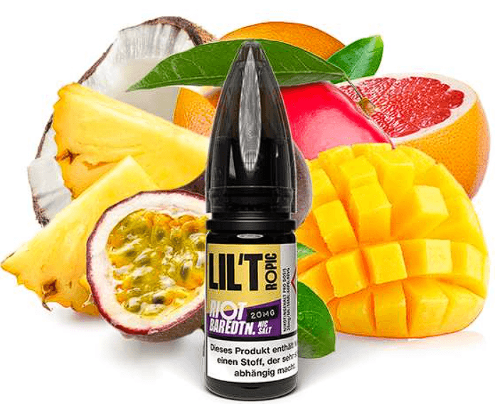 Riot Baredtn Nic Salt LIL Tropic 10ml 20mg E-liquid
