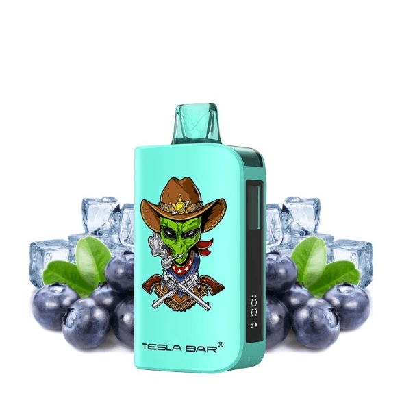 Tesla Bar Blueberry Ice 20mg 10000 puffs Disposable Vape