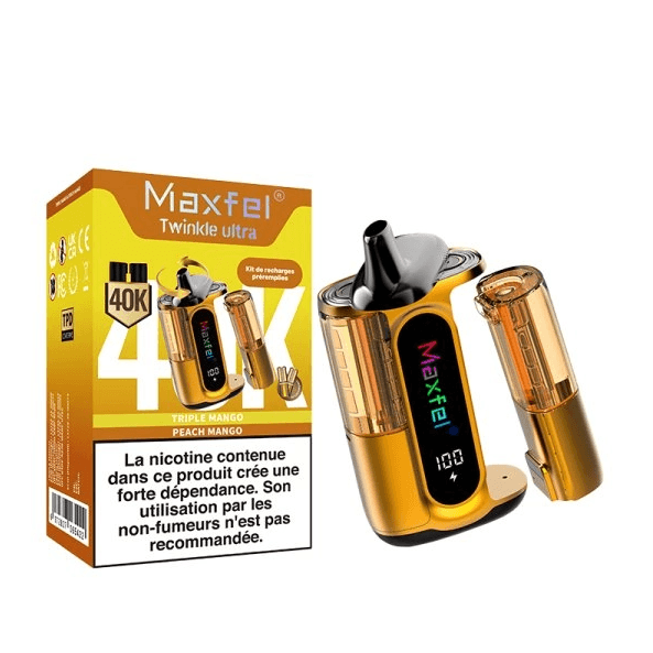 Twinkle Ultra 40000 puffs 20mg 2in1 Triple Mango/Peach Mango