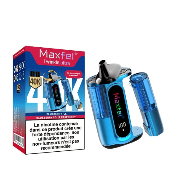 Twinkle Ultra 40000 puffs 20mg 2in1 Blueberry Ice/Blueberry Sour Raspberry