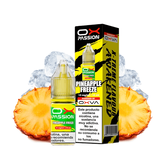 15mg Oxva Ox Passion Nic Salts Pineapple Freeze 10ml E liquid