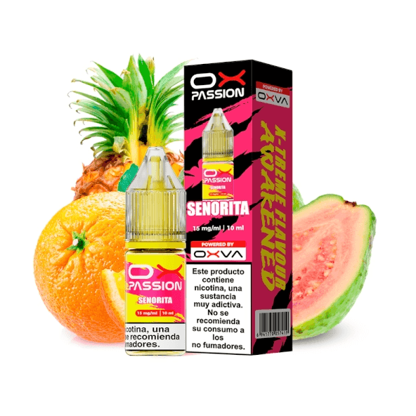 15mg Oxva Ox Passion Nic Salts Senorita 10ml E liquid