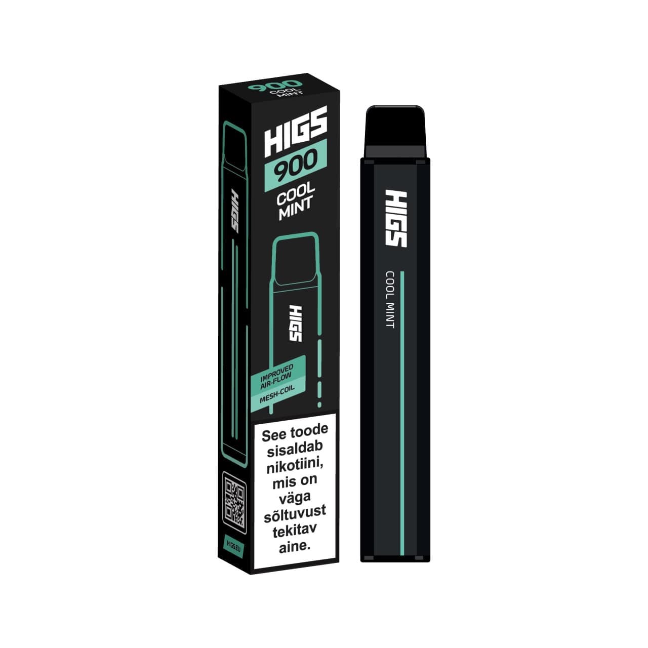 HIGS XL 900puffs Cool Mint Mesh Coil 20mg Disposable Vape