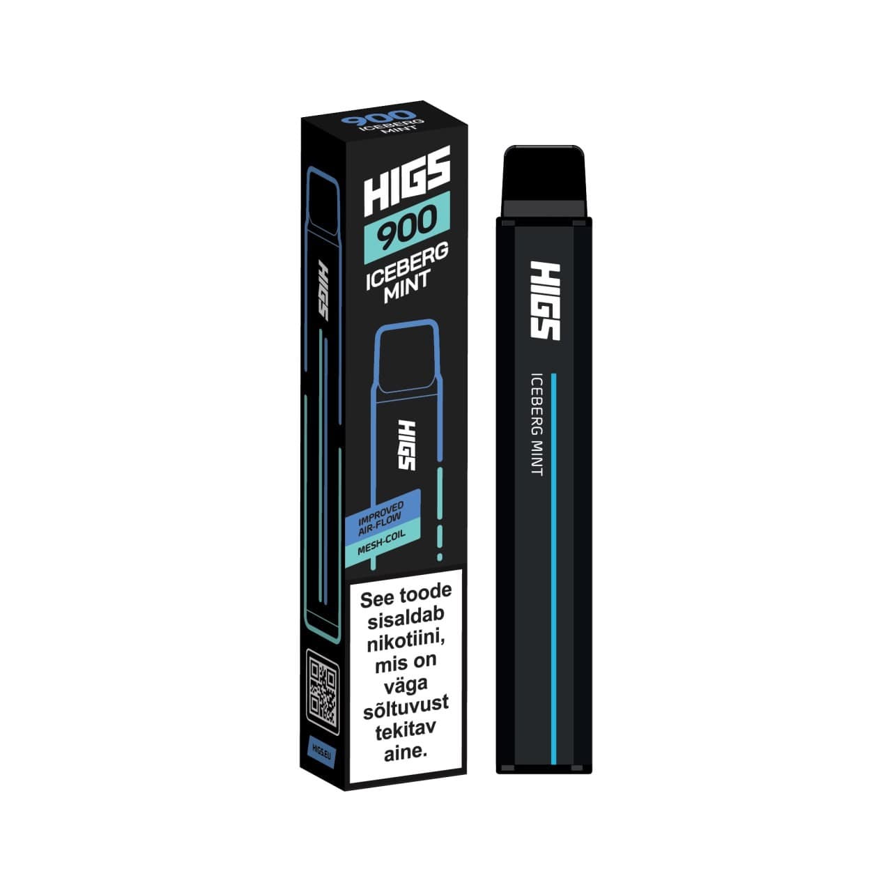HIGS XL 900puffs Iceberg Mint Mesh Coil 20mg Disposable Vape