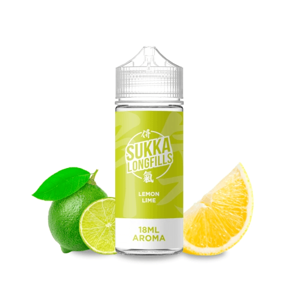 Sukka Lemon Lime 6mg 120ml 60/40 Prefilled Nicotine E-liquid