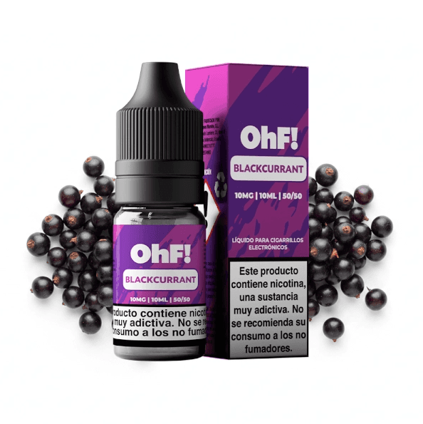 OhF! Nic Salts Blackcurrant 10mg 10ml E liquid