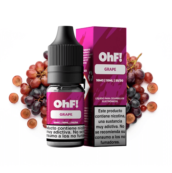 OhF! Nic Salts 10mg 10ml Grape E liquid