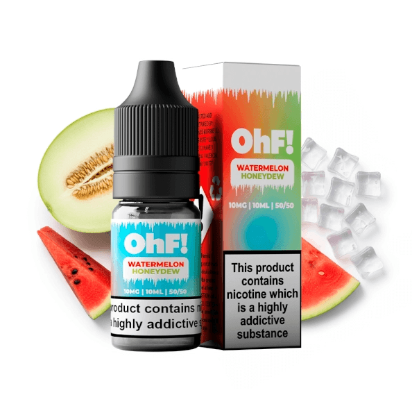 OhF! Nic Salts 20mg 10ml Watermelon Honeydew Ice E liquid