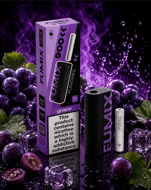 FUMIX NANO Grape 20mg 900puffs Disposable Vape