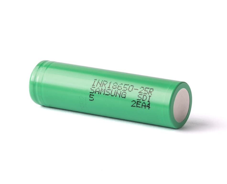 Samsung INR18650-25R, 20A, 3. 6V, 2500mAh Li-Ion