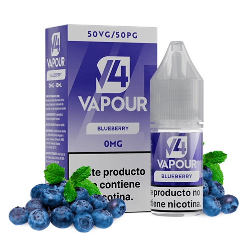 V4 Vapour Blueberry 10ml 0mg E-liquid