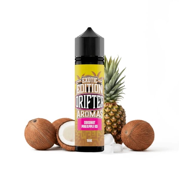 Drifter Exotic Coconut Pineapple NicSalt 20mg 60ml Prefilled E liquid