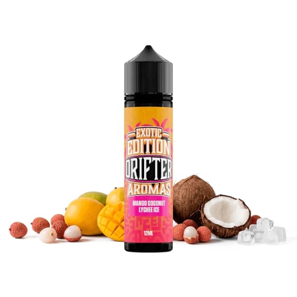 Drifter Exotic Mango Coconut Lychee Ice NicSalt 20mg 60ml Prefilled E liquid