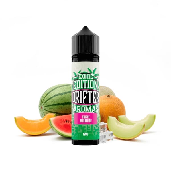 Drifter Exotic Triple Melon Ice NicSalt 20mg 60ml Prefilled E liquid