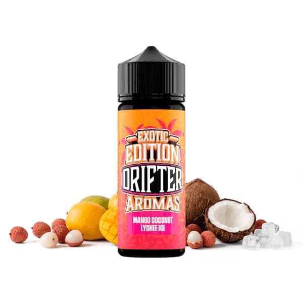 Drifter Exotic Mango Coconut Lychee 3mg 120ml 60/40 Prefilled Nicotine E-liquid