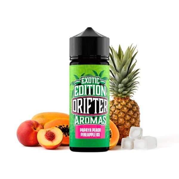 Drifter Exotic Papaya Peach Pineapple Ice 6mg 120ml 60/40 Prefilled Nicotine E-liquid