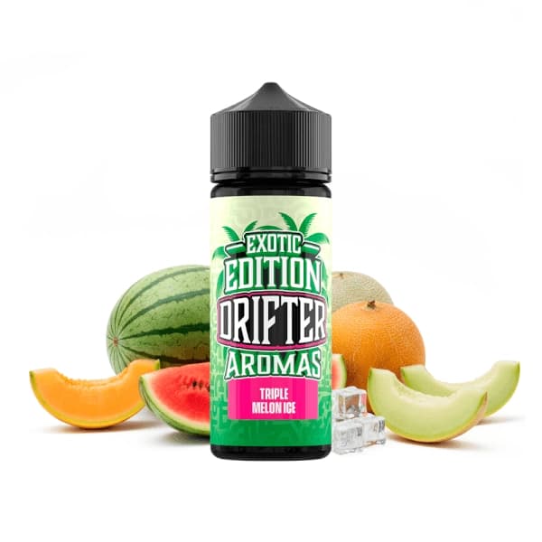Drifter Exotic Triple Melon Ice 3mg 120ml 60/40 Prefilled Nicotine E-liquid