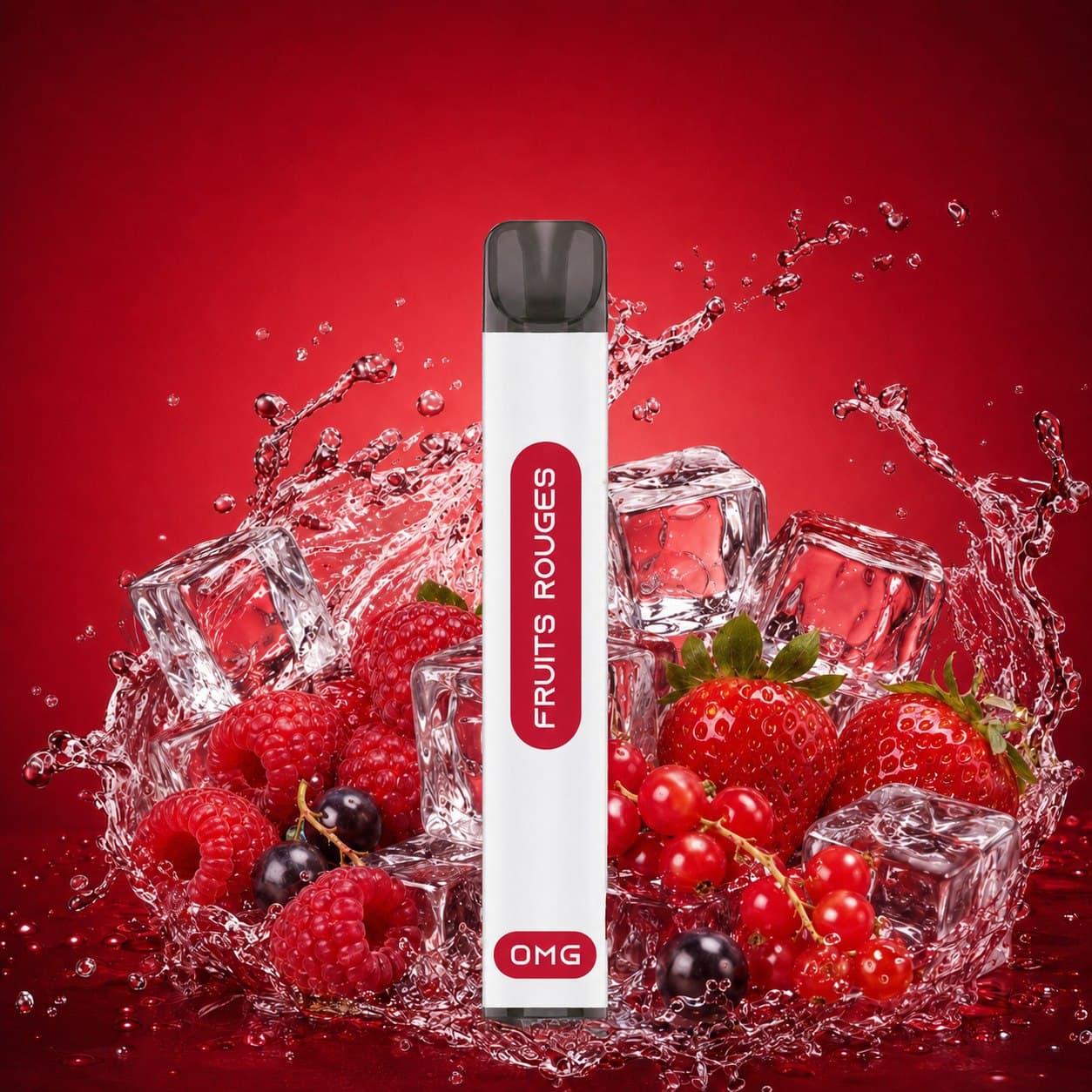 Vapirit Fruits Roiges 2000puffs ZERO Nicotine Disposable Vape