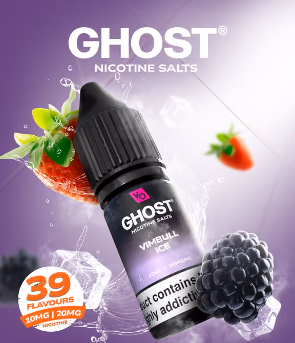 Ghost Nic Salt Vimbull Ice 20mg 10ml E-liquid