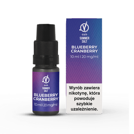 Vbar NicSalt Blueberry Cranberry 20mg 10ml E-liquid
