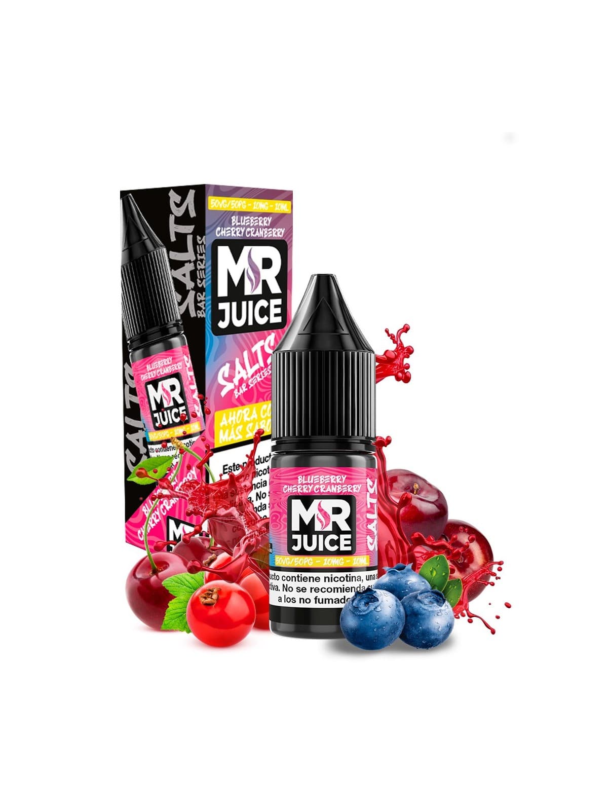 Oil4vap Mr Juice Nic Salts Blueberry Cherry Cranberry 10ml 10mg