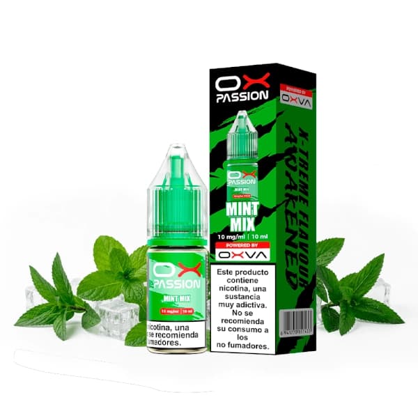 Oxva Ox Passion Nic Salts Mint Mix 10mg 10ml E liquid