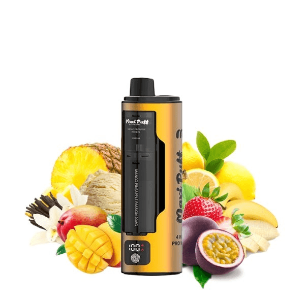 Pro Max 4in1 100k puffs 20mg Orange - Maxi Puff